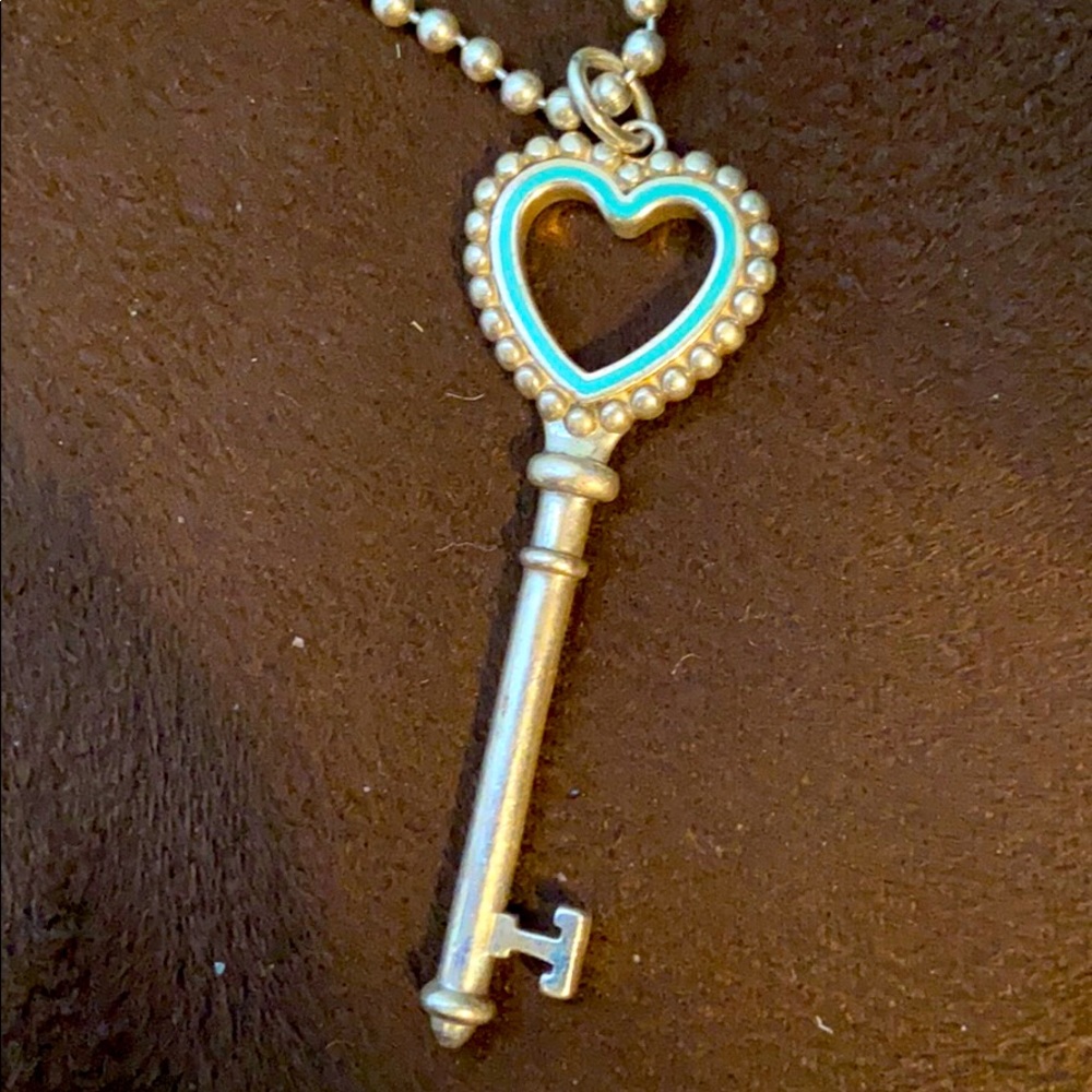 Tiffany key necklace